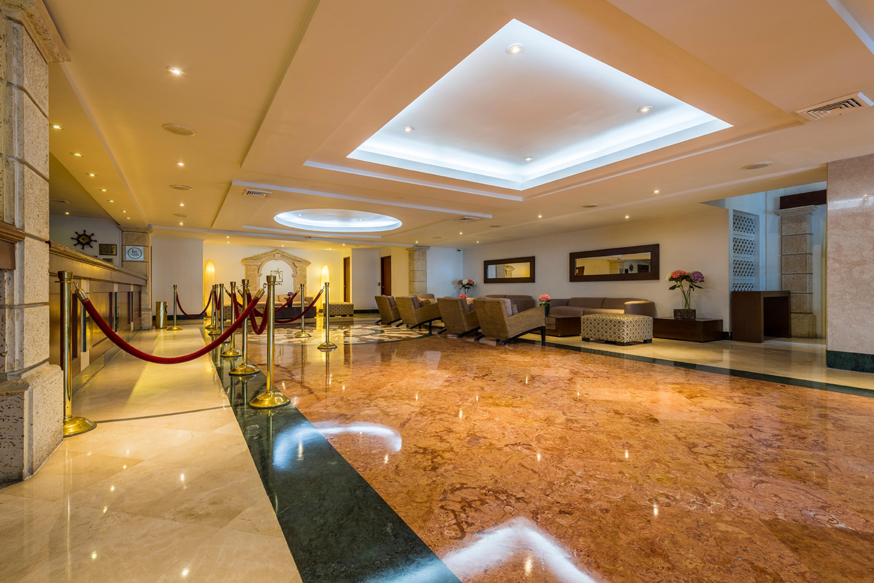 Hotel Almirante Cartagena Colombia Ngoại thất bức ảnh Lobby