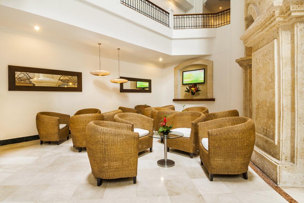 Hotel Almirante Cartagena Colombia Ngoại thất bức ảnh Lobby